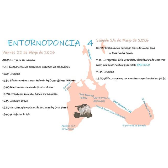Formación:  Curso 'Entornodoncia 4' 22 y 23 de mayo de 2026