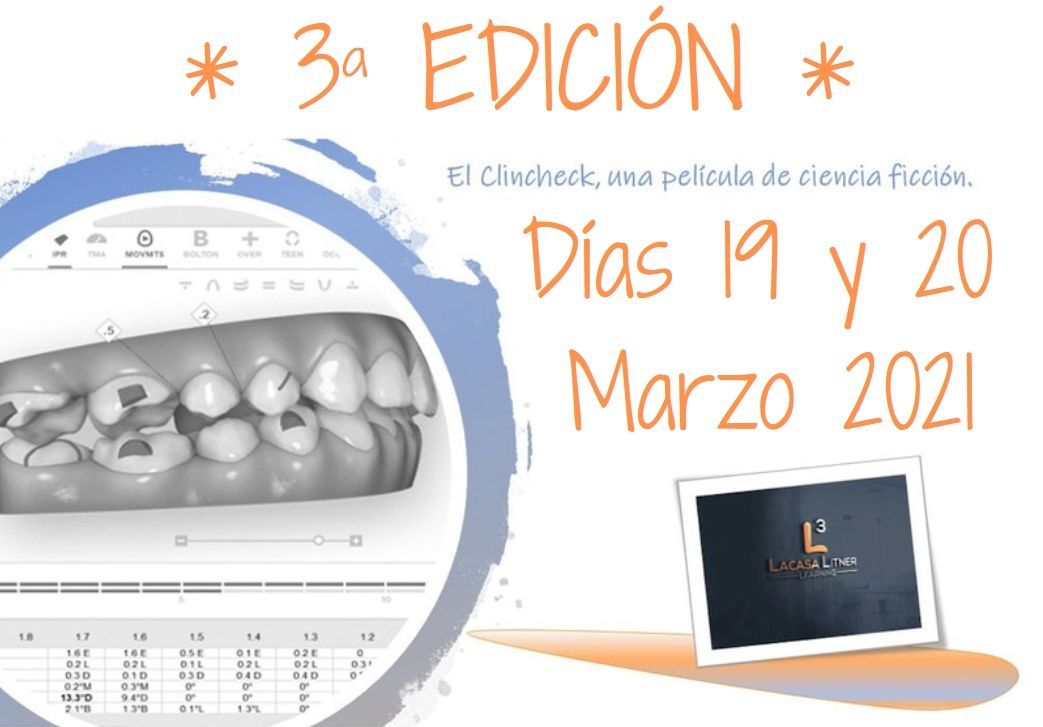 ¡Nuevo Curso de ortodoncia L3! 19 y 20 de Marzo 2021